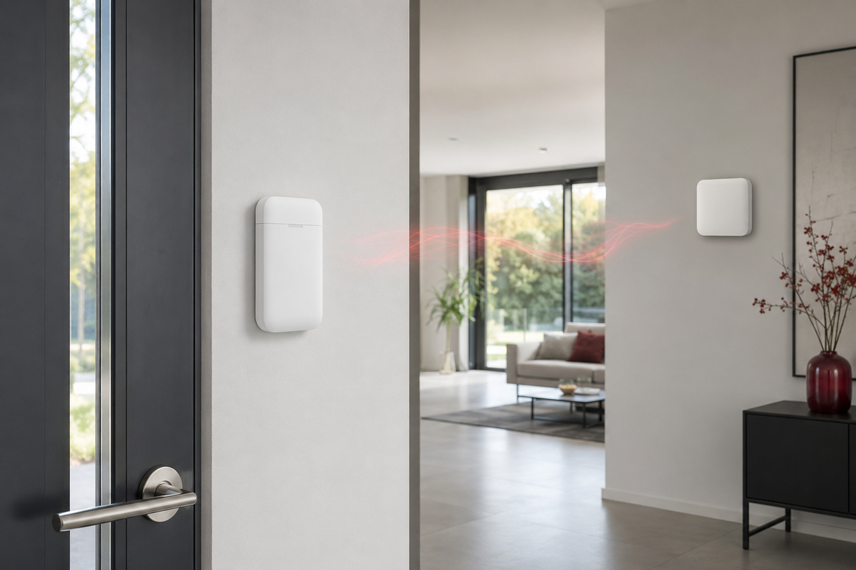 Bezdrátová komunikace Hikvision AX PRO